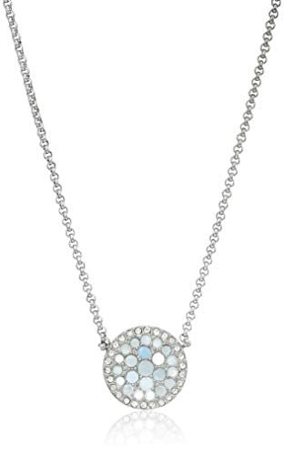 COLLAR DE CADENA CON DISEÑO DE CORAZÓN FÓSIL