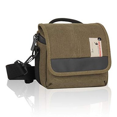 BOLSA DE HOMBRO PARA CÁMARA BESNFOTO SIN ESPEJO PEQUEÑO MESSENGER CASE COMPACTO CINTURA BOLSA IMPERMEABLE