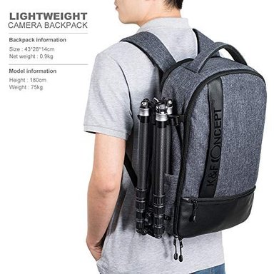 MOCHILA PARA CÁMARA RÉFLEX DIGITAL KYF CONCEPT - (IMPERMEABLE 14 A 15') - 2