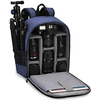 MOCHILA PARA CÁMARA PROFESIONAL DSLR/SLR CADEN SIN ESPEJO RESISTENTE AL AGUA COMPATIBLE CON ACCESORIOS DE CÁMARA SONY