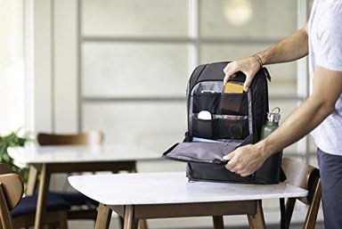 MOCHILA GLOBAL SHOPEX RESISTENTE AL AGUA RFID NOMATIC PARA ORDENADOR PORTÁTIL DIARIA 20L - ACTUALIZADA 2020 V2 - 5