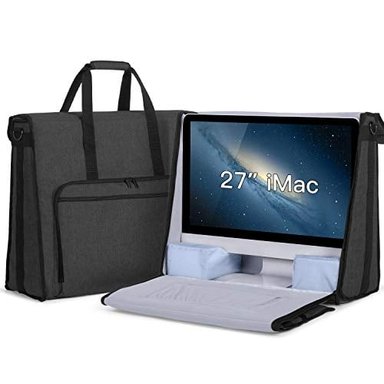 BOLSA DE TRANSPORTE GLOBAL SHOPEX DAMERO - COMPATIBLE CON APPLE IMAC DE 27' BOLSA DE ALMACENAMIENTO PARA IMAC DE 27'