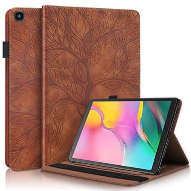 FUNDA PARA SAMSUNG GALAXY TAB A 10.1 2019 (SM-T510/T515) PREMIUM SLIM PU FUNDA DE CUERO PLEGABLE PARA SAMSUNG GALAXY TAB