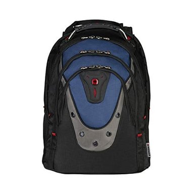 MOCHILA PARA COMPUTADORA DE 17' SWISSGEAR COLOR AZUL IBEX. MEDIDAS: 15' DE LARGO X 10' DE ANCHO
