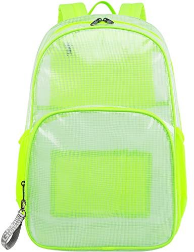 MYGREEN STADIUM - MOCHILA PARA ORDENADOR PORTÁTIL DE 15.6' COLOR TRANSPARENTE