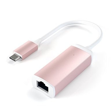 ADAPTADOR DE ALUMINIOSATECHI TYPE-C GIGABIT ETHERNET  PARA MACBOOK CHROMEBOOK SAMSUNG GALAXY Y MÁS DISPOSITIVOS - 2