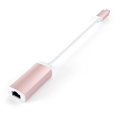 ADAPTADOR DE ALUMINIOSATECHI TYPE-C GIGABIT ETHERNET  PARA MACBOOK CHROMEBOOK SAMSUNG GALAXY Y MÁS DISPOSITIVOS - 3