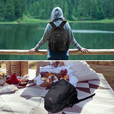 MOCHILA AISLADA GLOBAL SHOPEX OUTXE COOLER 22L ALMUERZO MOCHILA REFRIGERADOR BOLSA PARA PORTÁTILES DE 15' DIARIO TRABAJO - 6