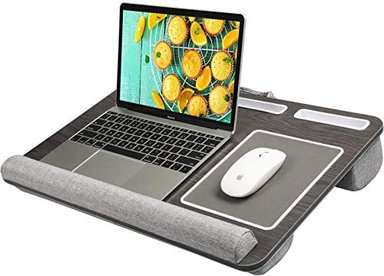 ESCRITORIO PORTÁTIL HUANUO SE ADAPTA A LAPTOPS DE HASTA 17' ALMOHADILLA DE MUÑECA INTEGRADA PARA LAPTOP MACBOOK