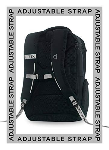 ARTIX - MOCHILA DE VIAJE PARA ORDENADOR PORTÁTIL DE HASTA 17.3' RESISTENTE AL AGUA FUNCIONAL PARA NEGOCIOS - 2