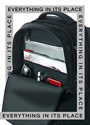 ARTIX - MOCHILA DE VIAJE PARA ORDENADOR PORTÁTIL DE HASTA 17.3' RESISTENTE AL AGUA FUNCIONAL PARA NEGOCIOS - 3