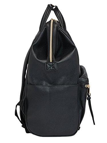 MOCHILA DE CUERO GLOBAL SHOPEX KAHYKEE - CON COMPARTIMENTO PARA LAPTOP IDEAL PARA VIAJES ESCUELA PARA MUJERES Y HOMBRES - 3