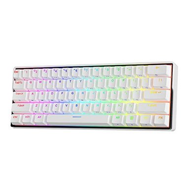 KEMOVE DK61- TECLADO MECÁNICO PARA JUEGOS - INALÁMBRICO/BLUETOOTH 5 CON CABLE. 1 - INTERCAMBIABLE EN CALIENTE - 1