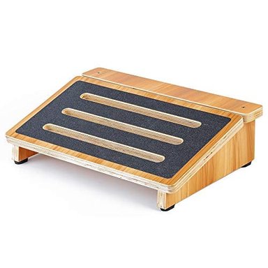 REPOSAPIÉS PARA COLOCAR BAJO EL ESCRITORIO STRONGTEK TABURETE INCLINADO ANTIDESLIZANTE ERGONÓMICO