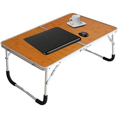 MESA PLEGABLE PARA ORDENADOR PORTÁTIL JUCAIFU ESCRITORIO BANDEJA PARA DESAYUNO MINI MESA DE PICNIC PORTÁTIL