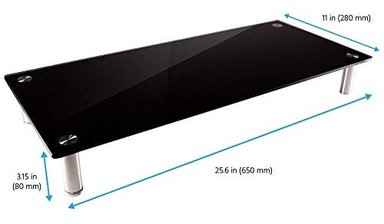 SOPORTE DE ESCRITORIO MONOPRICE PARA MULTIMEDIOS NEGRO