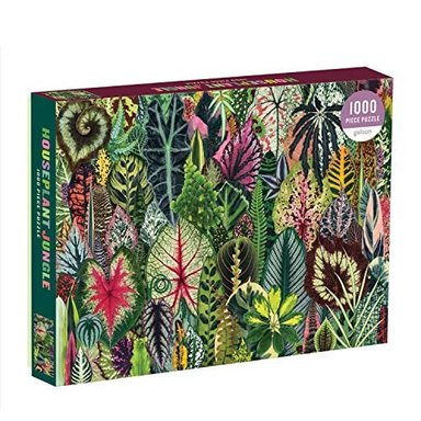 ROMPECABEZAS PARA ADULTOS GALISON HOUSEPLANT JUNGLE 1000 PIEZAS JIGSAW PUZZLE DE PLANTAS CON MEZCLA DE SUCULENTAS