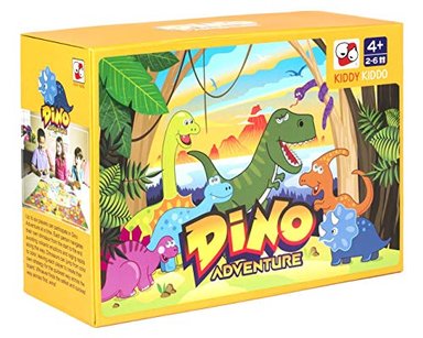 JUEGO DE MESA DE AVENTURA DINO KIDDYKIDDOUSA PARA ENTRENAR HABILIDADES SOCIALES CONCENTRACIÓN Y ENFOQUE