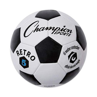 CHAMPION SPORTS - BALÓN DE FÚTBOL RETRO (TALLAS 3 4 5)