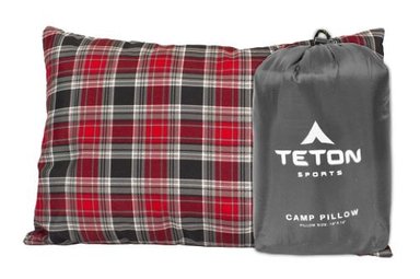 ALMOHADA DE CAMPAMENTO TETON SPORTS IDEAL PARA VIAJES CAMPING Y MOCHILERO LAVABLE