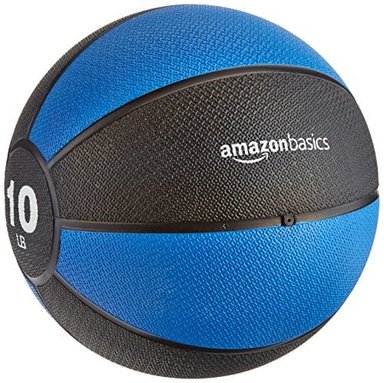 AMAZON BASICS - PELOTA MEDICINAL PARA ENTRENAMIENTOS EJERCICIOS DE EQUILIBRIO