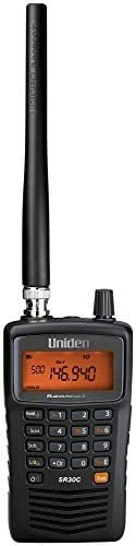 UNIDEN BEARCAT SR30C ESCÁNER DE MANO COMPACTO DE 500 CANALES CAPTURA DE RF CLOSE CALL BÚSQUEDA TURBO PROGRAMABLE POR PC