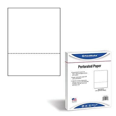 PAPEL PERFORADO GLOBAL SHOPEX BLANCO PRINTWORKS PROFESSIONAL