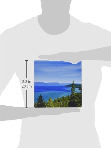MOUSE PAD 3DROSE LLC 8X 8X 0.25INCHES EE UU CALIFORNIA LAKE TAHOE SCENIC MICHAEL DEFREITAS - 2