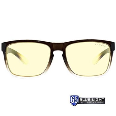 LENTES GUNNAR PARA JUEGOS Y COMPUTADORA BLOQUEA 65% LUZ AZUL LATTE INFINITO / TINTE ÁMBAR DESVANECIDO - 2