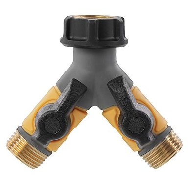 MANGUERA SOLTERRA DE JARDÍN CON CIERRE 56353 (1 UNIDAD 1 UNIDAD) COLOR NEGRO