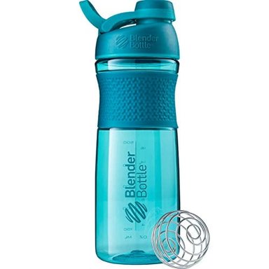 BOTELLA BATIDORA SPORTMIXER TWIST CAP TRITAN GRIP SHAKER BOTTLE 28 ONZAS VERDE AZULADO