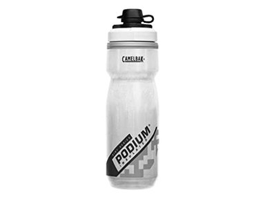 BOTELLA CAMELBAK 21OZ HERMÉTICA PODIUM DIRT SERIES CHILL BIKE CON AISLAMIENTO BLANCO