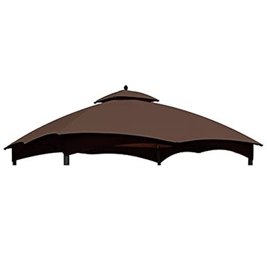 TOLDO DE REPUESTO COASTSHADE PATIO 10X12 DE LOWE'S ALLEN ROTH 10X12 GAZEBO PARA PATIO TRASERO DOBLE SUPERIOR