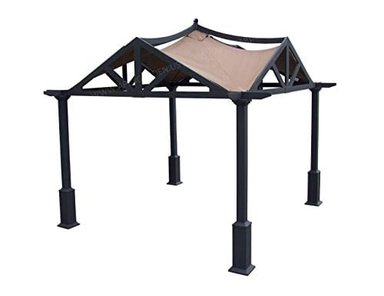 TOLDO DE REPUESTO PARA CARPA APEX GARDEN LOWE'S DE 10 PIES X 10 PIES #GF-12S039B / GF-9A037X (MARRÓN)
