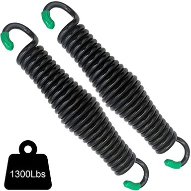 MUELLES PARA COLUMPIO DE PORCHE BLASCOOL RESISTENTE 1300 LIBRAS SUSPENSIÓN DE TECHO (NEGRO)
