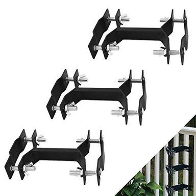 SOPORTE UNIVERSAL PARA SOMBRILLA HOMYDOM ANTORCHA PARA MONTAR A BARANDILLA MAXIMIZANDO EL ESPACIO