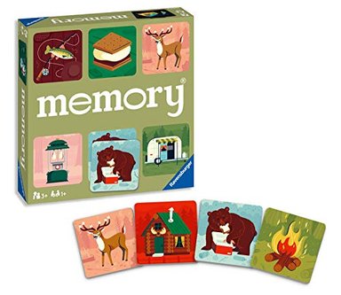 JUEGO MESA RAVENSBURGER MEMORIA AL AIRE LIBRE PARA NIÑOS Y NIÑAS DE 3 AÑOS EN ADELANTE