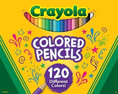 CRAYOLA LÁPICES DE COLORES REGALO INSTRUMENTOS DE ESCRITURA
