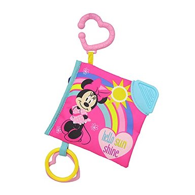 LIBRO SUAVE PARA BEBÉS CON DISEÑO DE MINNIE MOUSE ON THE GO PARA NIÑOS