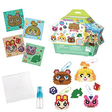 JUEGO DE PERSONAJES AQUABEADS ANIMAL CROSSING NEW HORIZONS MANUALIDADES PARA NIÑOS COLLARES ARTES Y MANUALIDADES