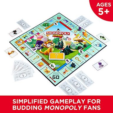 JUEGO DE MESA MONOPOLY JUNIOR EXCLUSIVO - 2