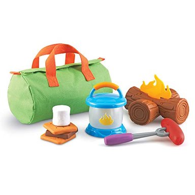 SET DE JUEGO DE CAMPAMENTO DE 11 PIEZAS 'NEW SPROUTS' LER9247 DE LEARNING RESOURCES