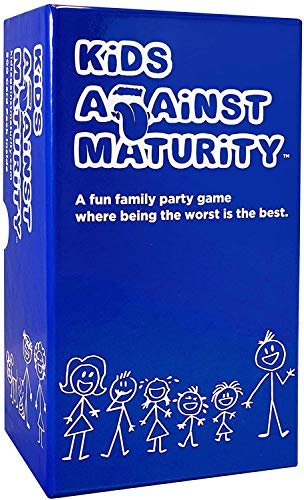 JUEGO CARTAS KIDS AGAINST MATURITY MUY DIVERTIDO PARA FIESTAS FAMILIARES