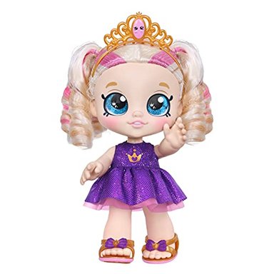 KINDI KIDS SCENTED SISTERS MUÑECA DE JUEGO PREESCOLAR DE 10'  TIARA SPARKLES