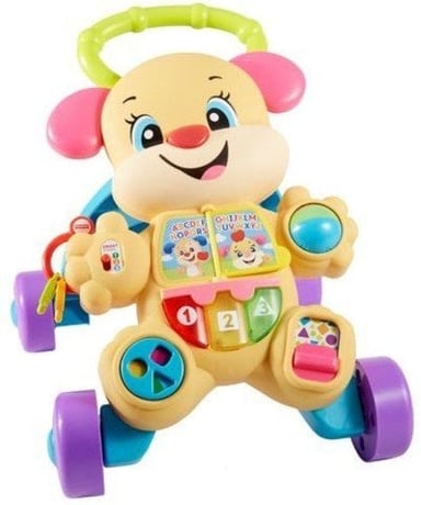FISHER PRICE LAUGH Y LEARN SMART STAGES APRENDE CON SIS WALKER JUGUETE MUSICAL PARA CAMINAR PARA BEBÉS Y NIÑOS PEQUEÑOS - 1