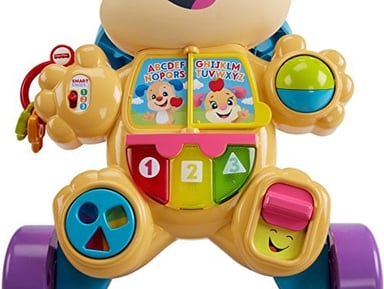 FISHER PRICE LAUGH Y LEARN SMART STAGES APRENDE CON SIS WALKER JUGUETE MUSICAL PARA CAMINAR PARA BEBÉS Y NIÑOS PEQUEÑOS - 4