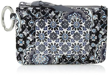 ESTUCHE DE MUJER VERA BRADLEY DE ALGODÓN CON CIERRE Y COMPARTIMIENTO PARA DNI
