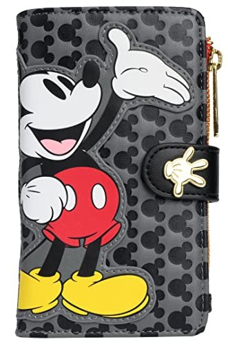 CARTERA CON SOLAPA LOUNGEFLY DISNEY MICKEY MOUSE