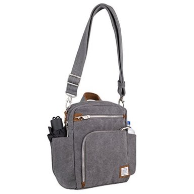 CARTERA TRAVELON MULTICOLOR BOLSA DE VIAJE ANTIRROBO HERITAGE PEWTER 9 X 115 X 3 TOUR