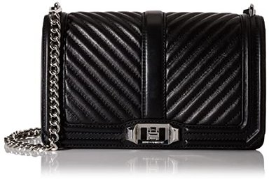 REBECCA MINKOFF CHEVRON - BOLSO CRUZADO ACOLCHADO PARA MUJER